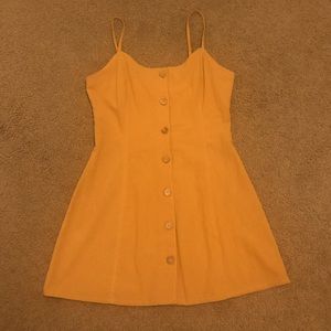 LA Hearts Yellow Dress